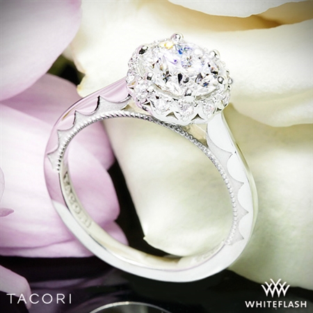 Tacori 59-2RD Sculpted Crescent Harmony Solitaire Engagement Ring