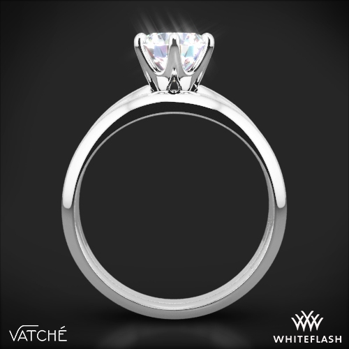 wedding band for 6 prong solitaire