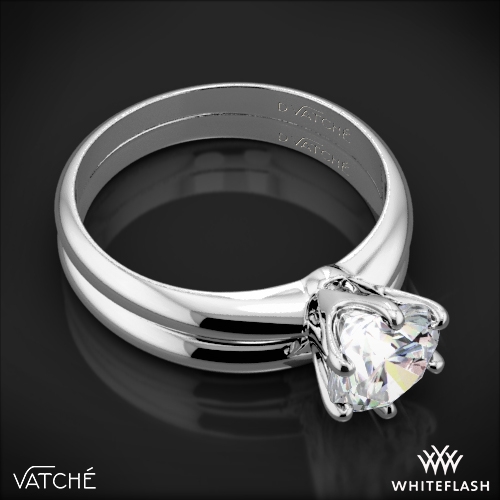 wedding band for 6 prong solitaire