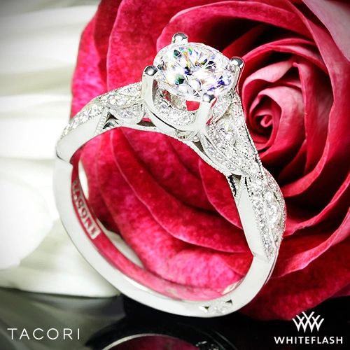 Tacori 2647RD Ribbon Diamond Engagement Ring