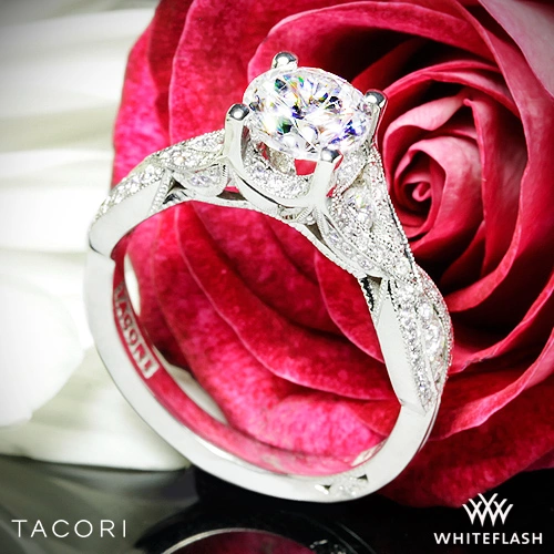 Tacori twisted deals band engagement ring