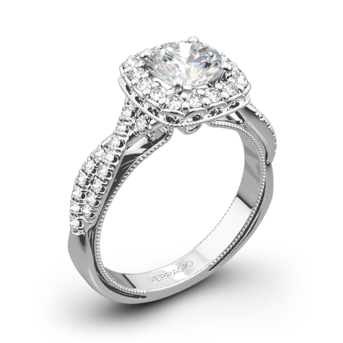 Verragio Renaissance 918CU Halo Diamond Engagement Ring