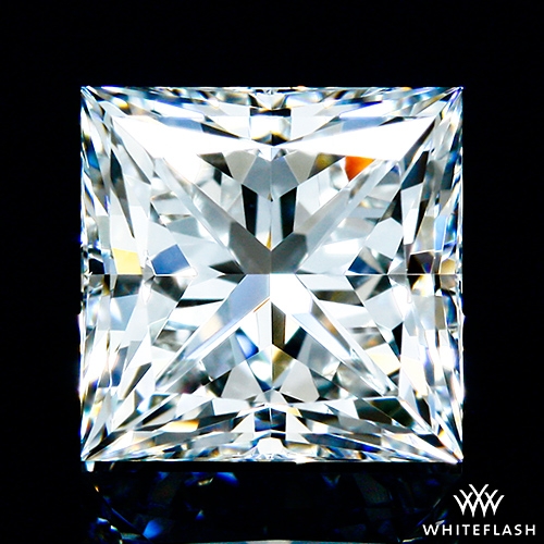 0.831 ct H VS1 Princess Ideal diamond