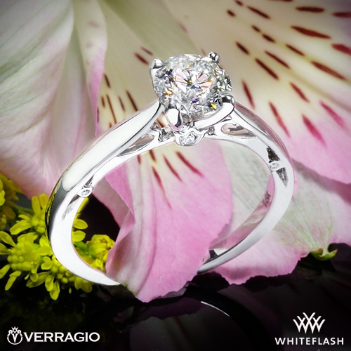 Verragio ENG-0409R Cathedral Solitaire Engagement Ring