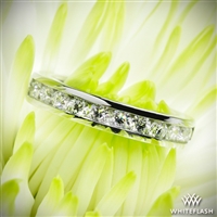 Channel-Set Diamond Wedding Ring