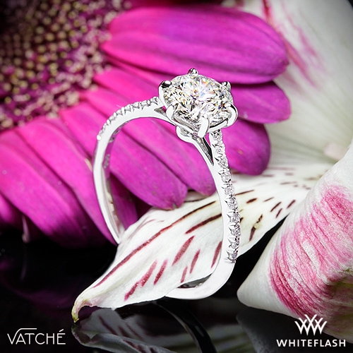 Vatche 1514 Felicity Pave Diamond Engagement Ring