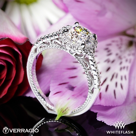 Verragio Venetian Centro AFN-5022R-1 Halo Diamond Engagement Ring