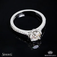 Simon G. MR2478 Caviar Diamond Engagement Ring