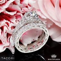 Tacori HT2510B Reverse Crescent Eternity Star Diamond Wedding Ring