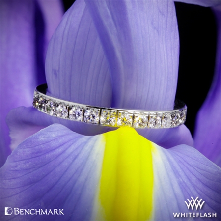 Benchmark Full Eternity Diamond Wedding Ring