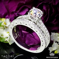 Tacori 2616B Classic Crescent Pave Diamond Wedding Ring