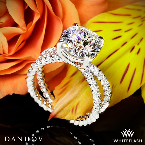 Danhov ZE185H Eleganza Diamond Engagement Ring