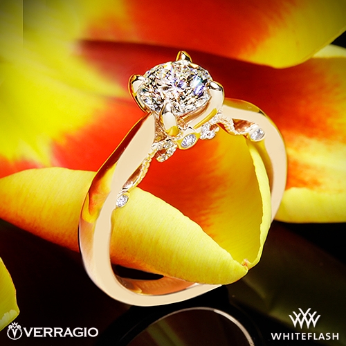 Verragio INS-7022 4 Prong Knife-Edge Solitaire Engagement Ring