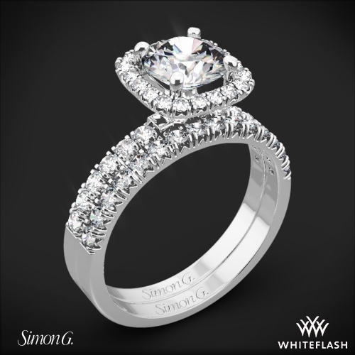 Simon G. MR2132 Passion Wedding Set 3372
