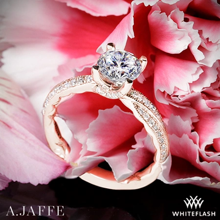 A. Jaffe MES740Q Seasons of Love Diamond Engagement Ring