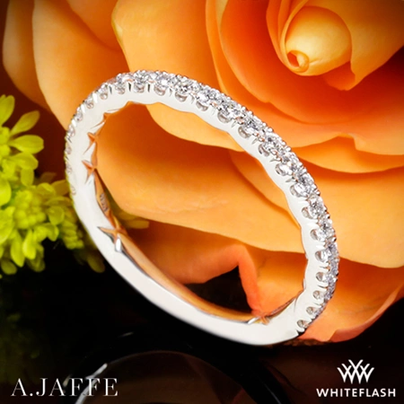 A. Jaffe MR1865Q Classics Diamond Wedding Ring