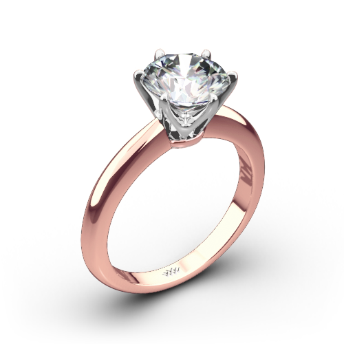  Elegant  Classic Solitaire Engagement  Ring  3583