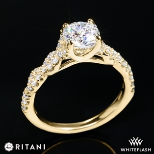 Ritani 1RZ1317 Diamond Engagement Ring