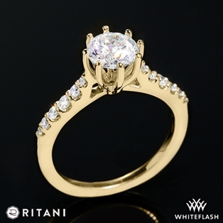 Ritani 1RZ1345 Diamond Engagement Ring