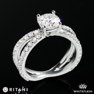 Ritani 1RZ1348 Diamond Engagement Ring