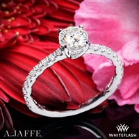 A. Jaffe ME1853Q Classics Diamond Engagement Ring