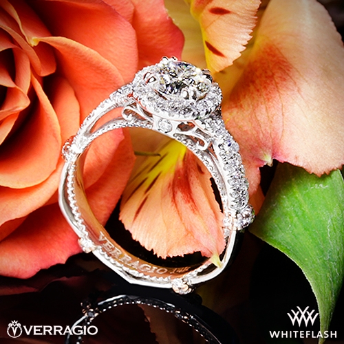 Verragio Parisian DL-106R Halo Diamond Engagement Ring