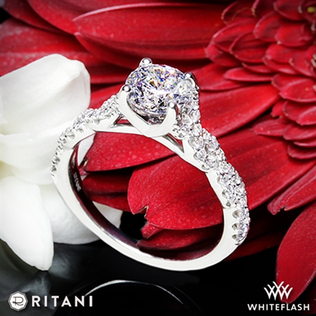 Ritani 1RZ1317 Diamond Engagement Ring