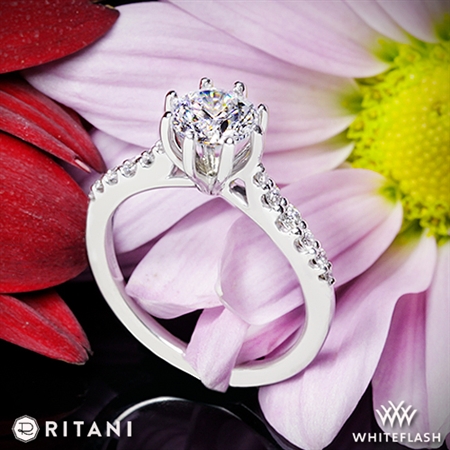 Ritani 1RZ1345 Diamond Engagement Ring