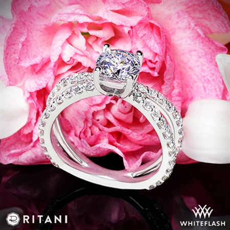 Ritani 1RZ1348 Diamond Engagement Ring