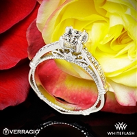 Verragio Shared Prong Split Claw Diamond Engagement Ring