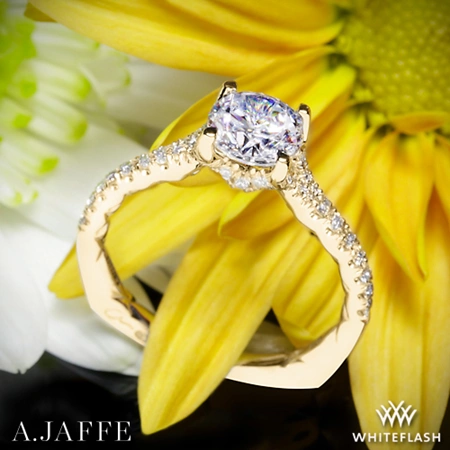 A. Jaffe MES742QB Classics Diamond Engagement Ring