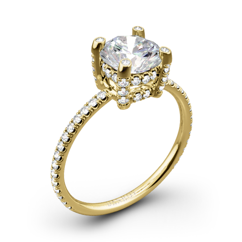 Danhov CL120 Classico Single Shank Diamond Engagement Ring