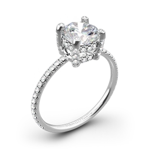 Danhov CL120 Classico Single Shank Diamond Engagement Ring
