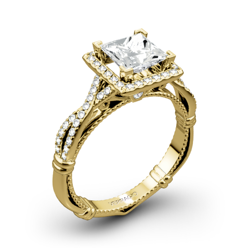 Verragio Parisian D-106P Halo Diamond Engagement Ring for Princess