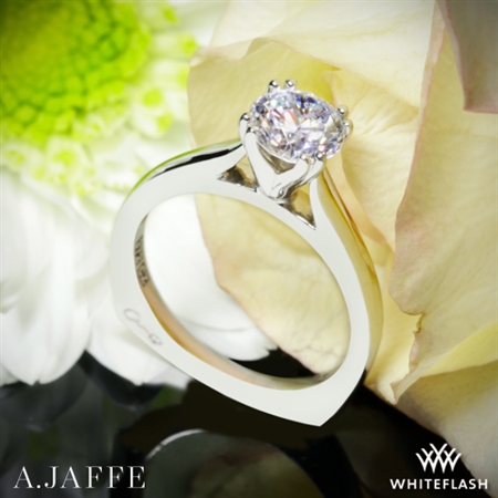 A. Jaffe MES166 Classics Solitaire Engagement Ring