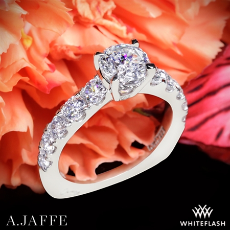 A. Jaffe MES870 Metropolitan Diamond Engagement Ring