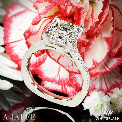A. Jaffe MES751A Diamond Engagement Ring