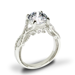 Verragio INS-7060 Intertwined Diamond Engagement Ring