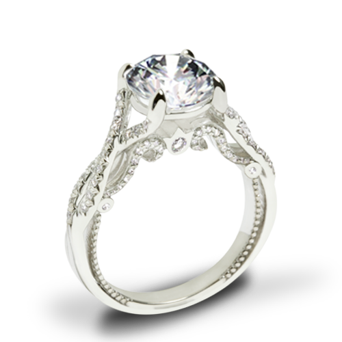 Verragio INS-7060 Intertwined Diamond Engagement Ring