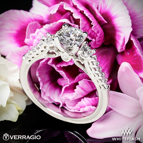 Verragio Renaissance 905R6 3-Stone Diamond Engagement Ring