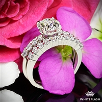 Legato Shared Prong Diamond Wedding Set
