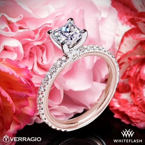 Verragio TR150P4-2T Diamond 4 Prong Engagement Ring