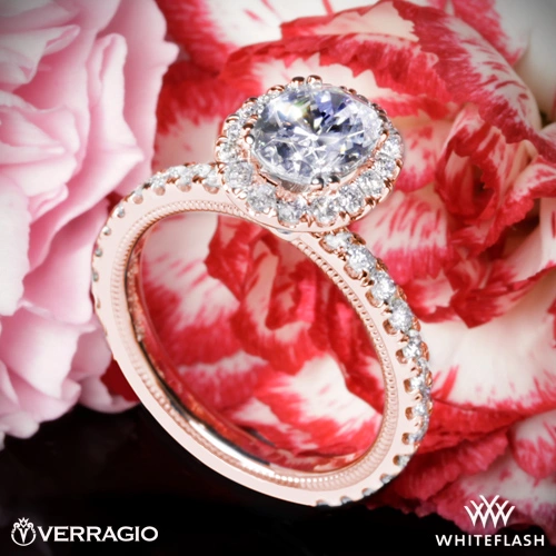 Verragio Tradition TR180HOV Diamond Oval Halo Engagement Ring