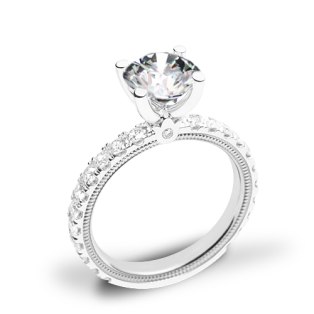 Verragio Tradition TR210R4 Diamond 4 Prong Engagement Ring