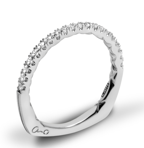 A. Jaffe MRS742QB Classics Diamond Wedding Ring