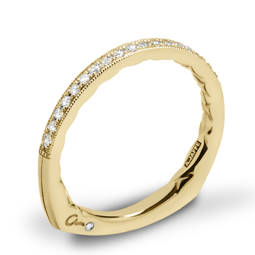 A. Jaffe MRS753Q Seasons of Love Diamond Wedding Ring