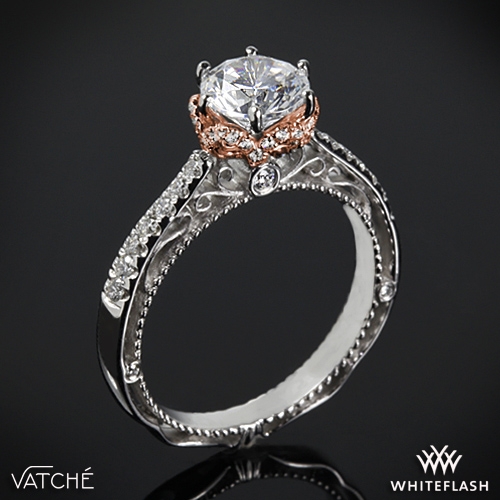 Verragio AFN-5052-4 6 Prong Crown Diamond Engagement Ring | 3170