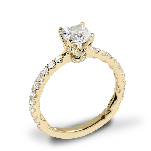 A. Jaffe ME1851Q Art Deco Diamond Engagement Ring