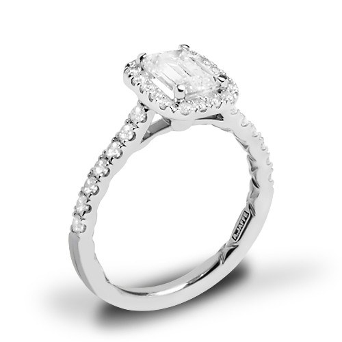 A. Jaffe ME2051Q Seasons of Love Halo Diamond Engagement Ring