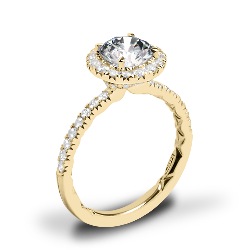 A. Jaffe ME2167Q Classics Halo Diamond Engagement Ring
